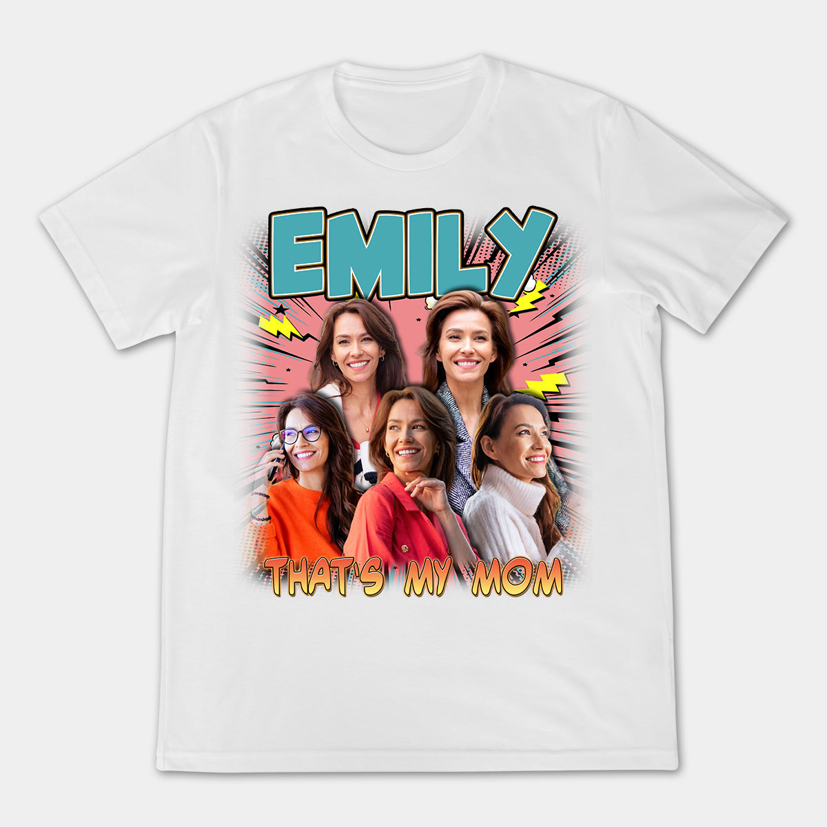 Comic Book custom photo - Personalized photo t-shirt