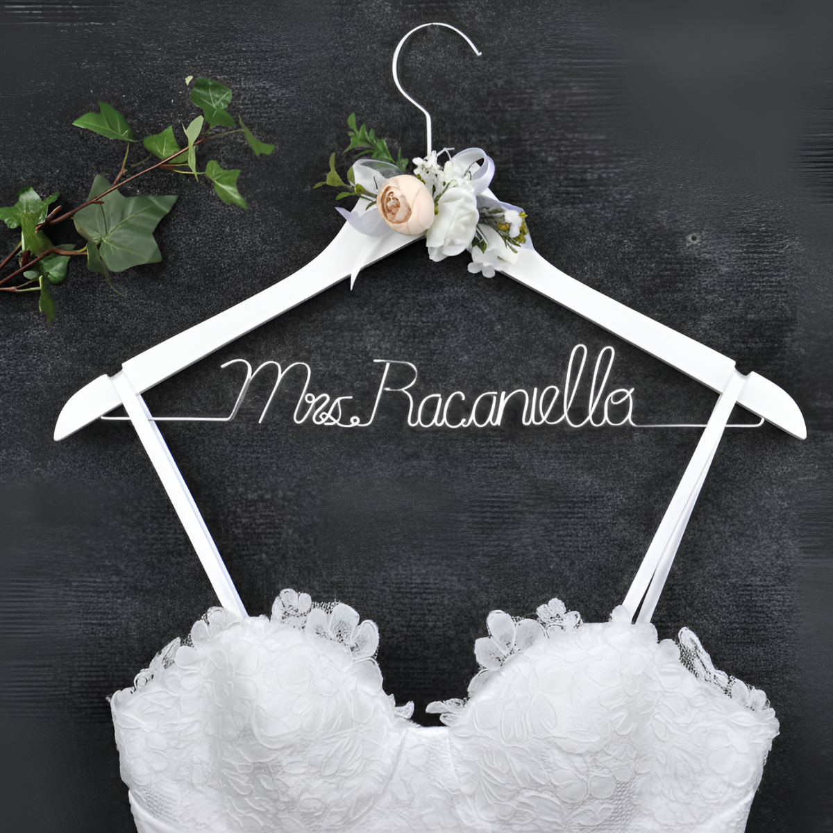 Bridal Hanger, Wedding Name Hanger, Personalized Hanger, Wedding Custom Hanger, Dress Hanger. Wedding Gifts