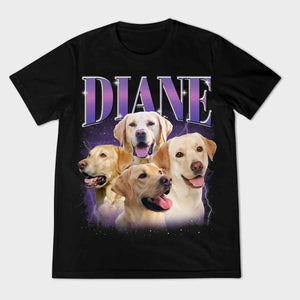 Custom Bootleg Rap Tee, Custom Dog Bootleg Shirt, Custom Dog Shirt, Personalized Dog Bootleg Shirt, Custom Dog's Version, Dog Shirt