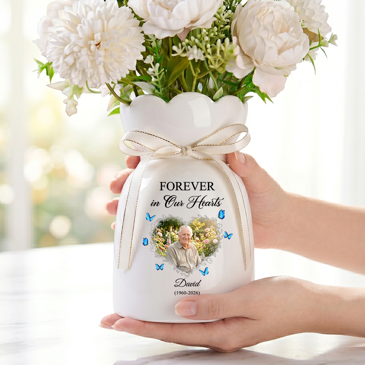 Memorial Photo - Personalized Ribbon Tie Flower Vase 6_347e8e30-cfa5-40de-af6b-04b21c2d1d7e.png