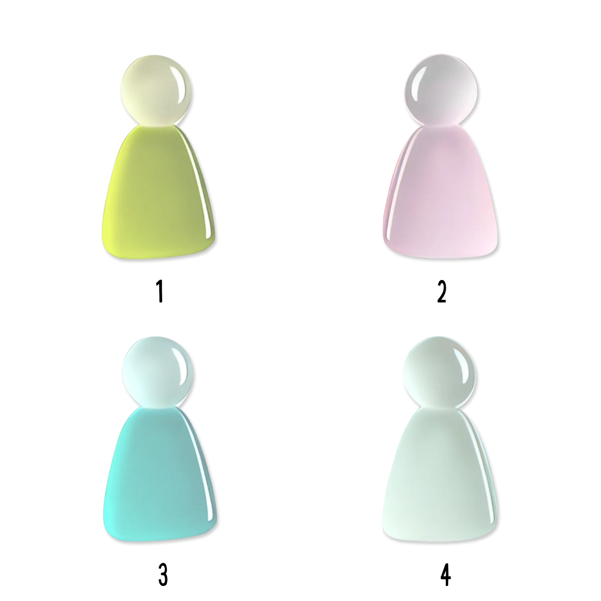 Thank You For Being In Mine Sea Glass - Personalized Acrylic Ornament - Christmas Gift For Family, Friends, Sisters, Brothers