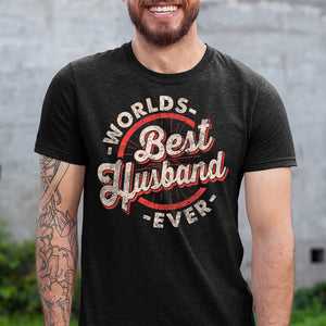World's Best Husband Ever - Personalized Shirt - Gift For Husband