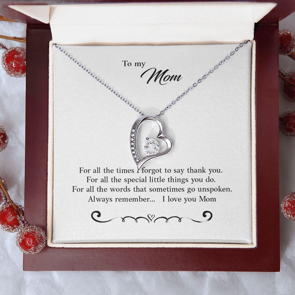 Always Remember I Love You Mom, Necklace With Message Card, Thank You Gifts For Mother’s Day, Best Mother’s Day Gift Ideas			 6.jpg