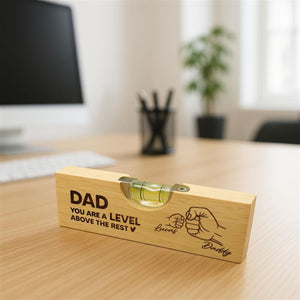 Dad You Are A Level Above The Rest - Personalized Bottle Opener - Gift For Dad, Papa, Father's Day Gift
