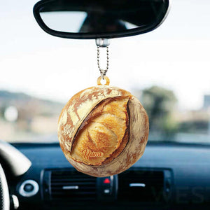 Personalized Sourdough Ornament, Sourdough Bread Christmas Ornament, Bakery Ornament Decor, Baking Ornament, Baker Ornament
