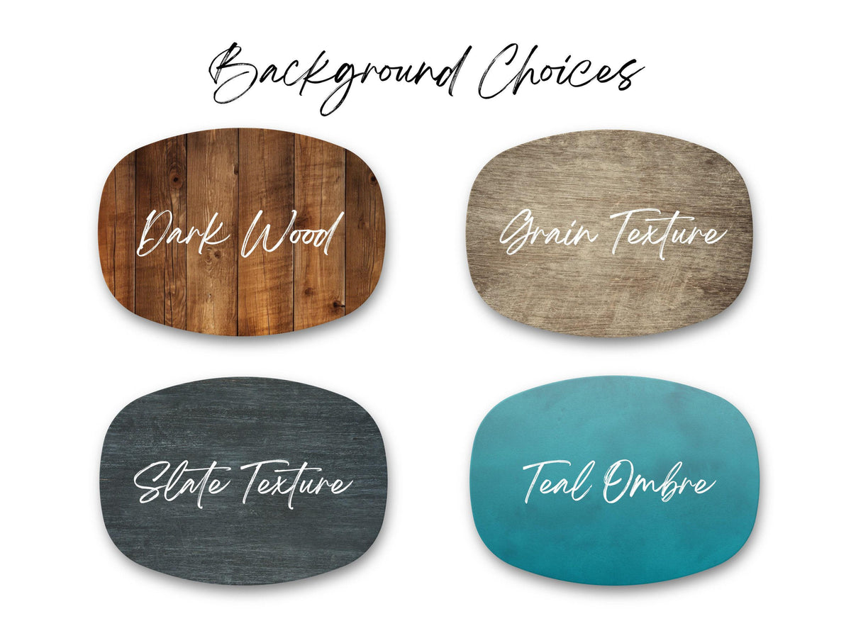 Custom Grilling Plate for Dad Personalized Platter Gift with Kids' Names Grill Plate Gift for Dad Gift for Father's Day