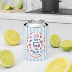 USA Can Cooler 4th of July Party Favors, 250th Anniversary America Party Decor, July 4th Decor Party Drinks, American Independence Day Gifts