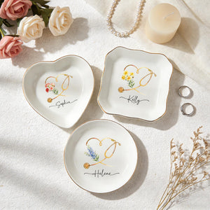 Personalized Nurse Ring Dish: Nurse Graduation Jewelry Dish, Stethoscope Trinket Dish With Name, Nurse Retirement Keepsake, Nurse Day Gift