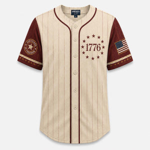 USA 250th Anniversary Baseball Jersey, 1776 2026 Patriotic American Flag Button Shirt, Proud To Be American Freedom Jersey, 4th Of July Gift