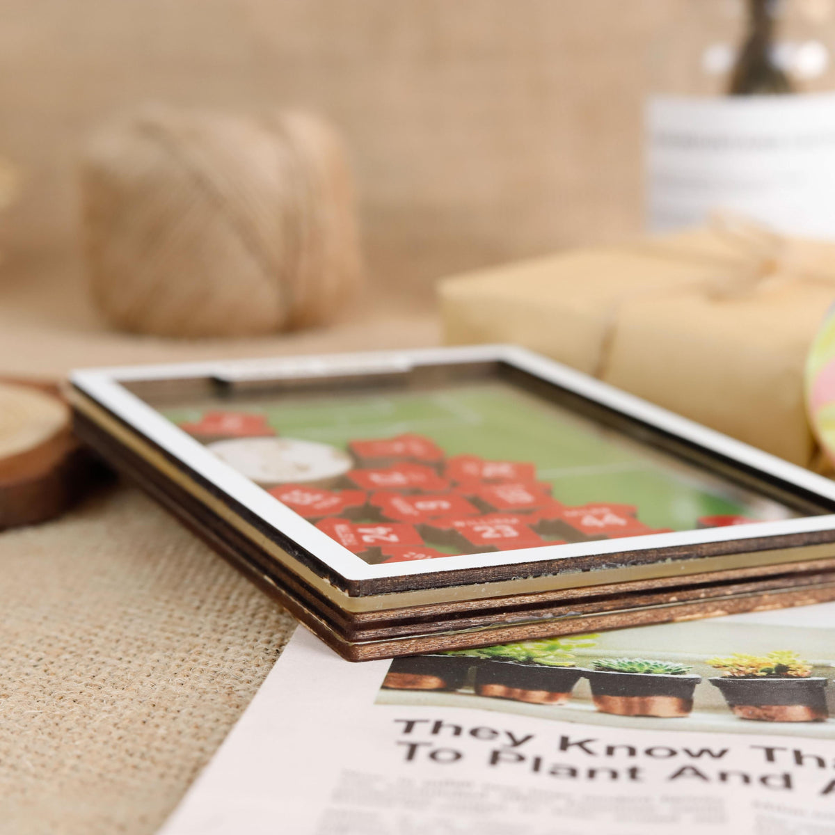 Personalized Soccer Coach Fridge Magnet, Coach Appreciation Gift, Back To School Gifts from Players, Thank You Appreciation Gift for Coach