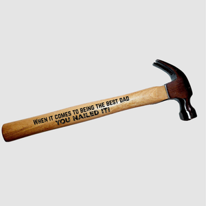 Personalized Engraved Hammer for Dad or Grandpa, Custom Father s Day Gift, Unique Keepsake Tool Gift