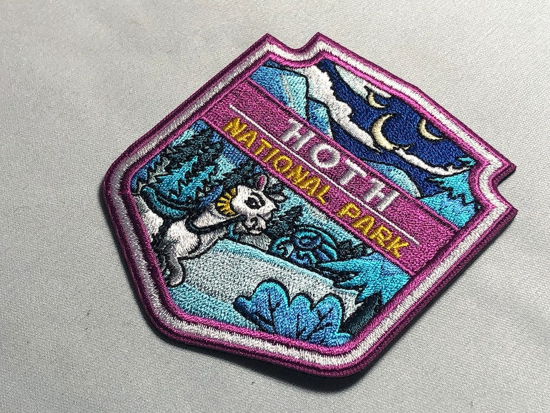 National Park Star Planets Wars Morale Patch - Hoth, Endor, Tatooine, Kashyyyk - Wookie, Ewok Movie Costume - Comicon