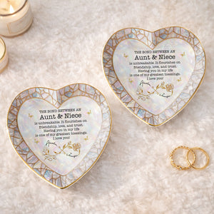 Having You In My Life Is My Greatest Blessing - Personalized Jewelry Dish - Gift For Aunt, Mother's Day Gift
