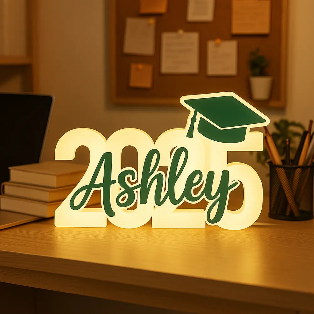 Class Of 2025 Graduation - Personalized Light Box - Graduation Gift, Graduation Party Decoration