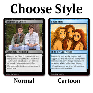 Some Friendship Transcend Species - Custom Trading Card