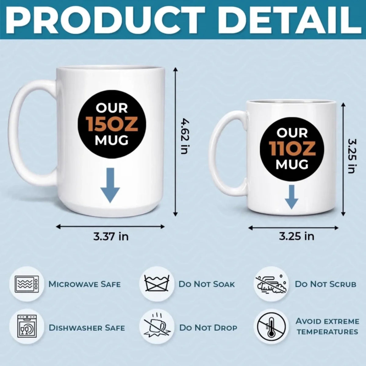 Thanks For Putting Up With My Sh*t - Custom 3D Inflated Effect Printed Mug