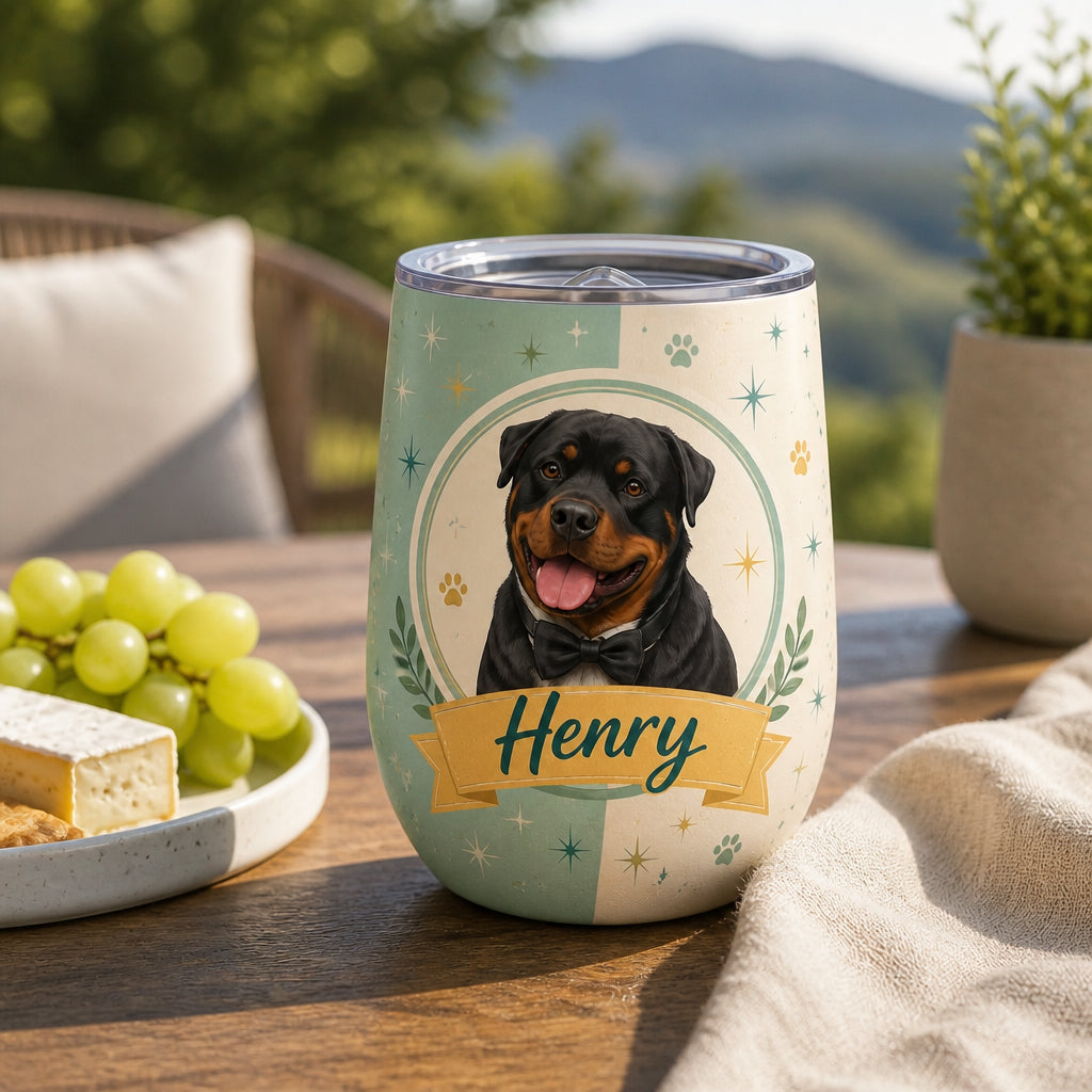 Custom Pet Portrait Wine Tumbler with Name - Personalized Wine Tumbler 6a36c902-d191-4740-ae76-3ecc0ffd1f72.jpg