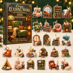 Cozy Reading Nooks Advent Calendar 2026 - 24-Day Festive Countdown, Acrylic Charms Blind Box - Gift For Reading Lovers 6a4df6ac-47f3-47b5-90e3-50e4bba1222e-reading-box-charms.png