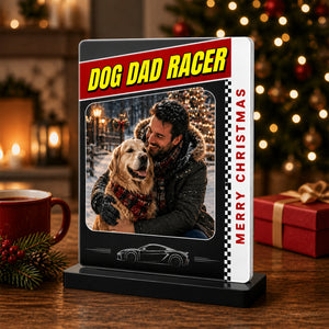 Dog Dad Racer Photo Plaque — Merry Christmas - Personalized Acrylic Plaque 6a5e34e6-62fd-4873-aa98-2fafd7da993c.jpg