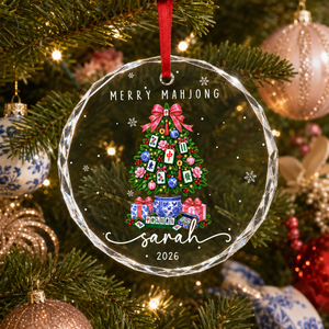Custom Mahjong Ornament, Funny Mahjong Group Gift, Christmas Gift For Mahjong Club 2026, Merry Mahjong Chinoiserie, Mahjong Lover Gift 2026 6a5ed82a-99a5-4ab6-83fb-c16e4bc47797-1.png