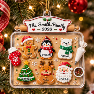 3D Personalized Family Christmas Cookie Tray Ornament, Custom Names Acrylic Keepsake, Family Name & Year, Gift for Parents 6a707668-c139-49a3-a37c-b228b85184ab-5.jpg