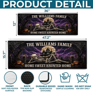 Home Sweeted Haunted House - Custom Haunted Home Runner Rug