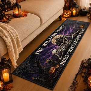 Home Sweeted Haunted House - Custom Haunted Home Runner Rug