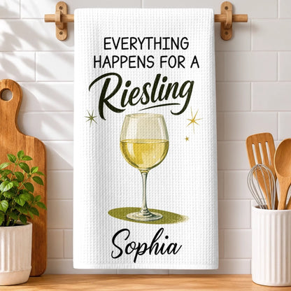 Hit Me With Your Best Shot - Personalized Kitchen Towel For Hers, Mom