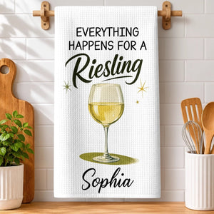 Hit Me With Your Best Shot - Personalized Kitchen Towel For Hers, Mom