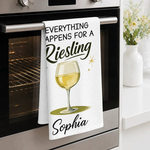 Hit Me With Your Best Shot - Personalized Kitchen Towel For Hers, Mom