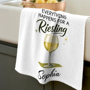 Hit Me With Your Best Shot - Personalized Kitchen Towel For Hers, Mom
