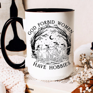 God Forbid Women Have Hobbies Coffee Mug, Feminist Christmas Gift, Witch Mug, Patriarchy Mugs, Witchy Mug, Girl Power Mug, Christmas Mug 6a86a0bf-b32d-4fb6-afe1-3bb7d2e3bcf5-2.png
