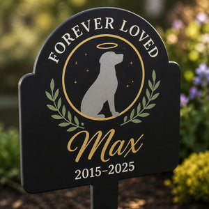 Forever Loved Pet Memorial Yard Sign – Name & Years - Personalized Yard Sign 6abfe287-6b6f-480a-ba2a-2c4a5420d85d.jpg