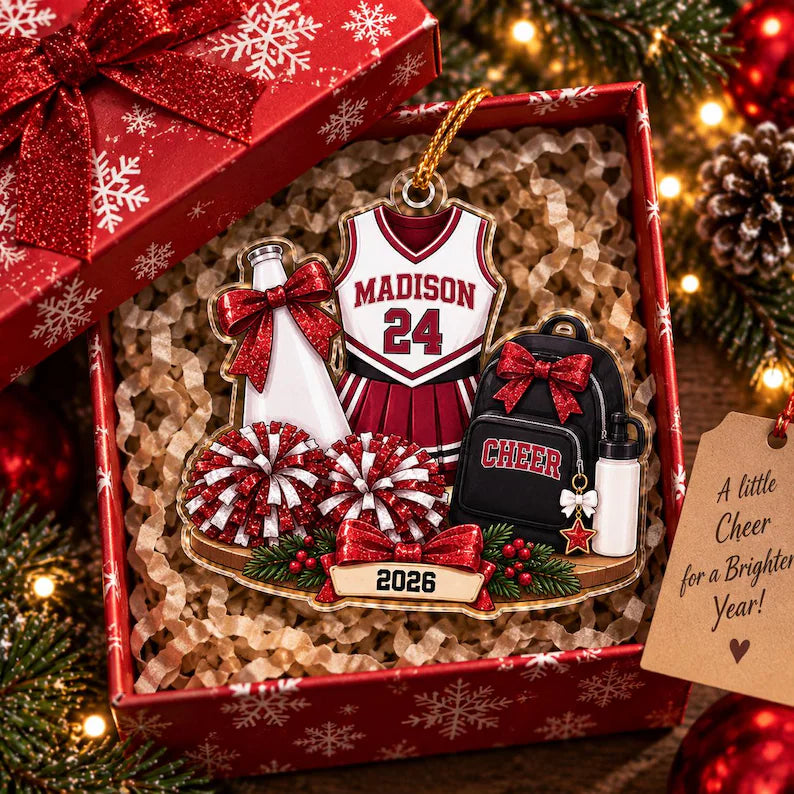 Personalized Cheerleader Uniform Christmas Ornament, Custom Cheer Megaphone Poms Acrylic Xmas Decor, Cheerleading Player Keepsake Gift 6ac8caf7-bef1-44ec-b243-6a5dc4e930d9-ghgh-12-.webp