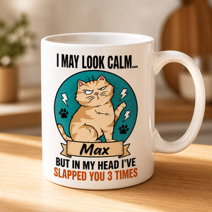 Personalized Grumpy Cat Calm But Slap Mug - Personalized Mug 6ad11224-ab0d-4fa4-8302-f6245d18416e.jpg