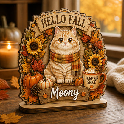 Hello Fall Cat Standee – Personalized Pet Name - Personalized Wooden custom shape Standing 2 layer (5mm) 6ad6b19f-5257-47cb-a0f0-2b6eae0aa989.jpg