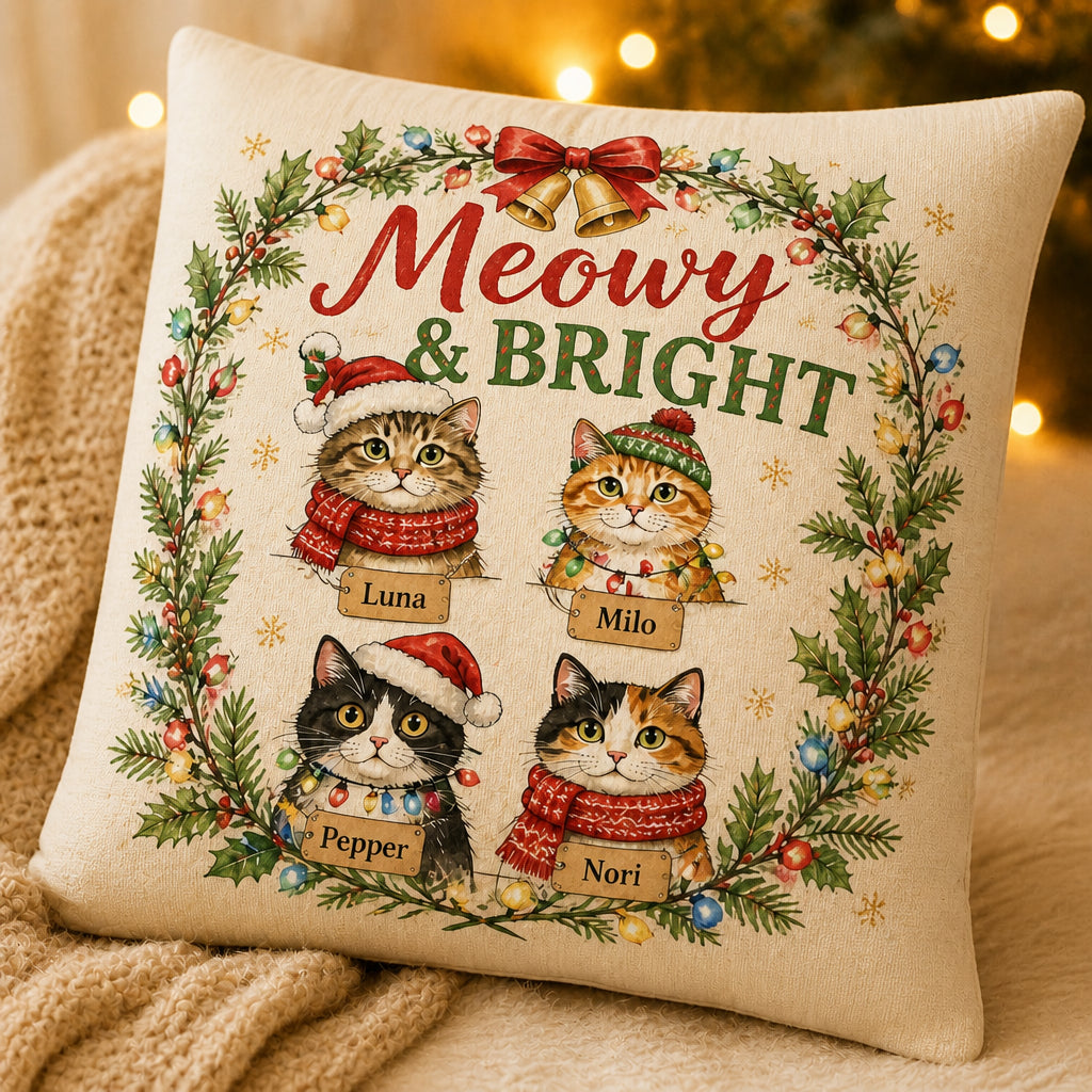 Meowy & Bright Custom Cat Portrait Pillow - Personalized Pillow 6af3923b-32db-46e5-8758-c4a54a5623bb.jpg