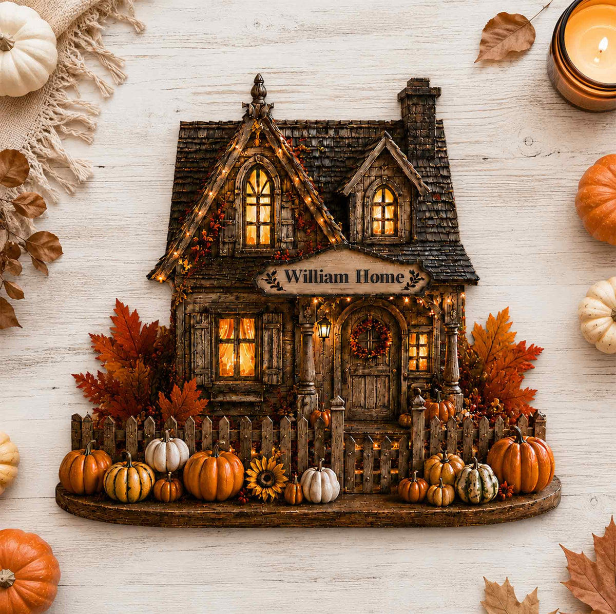 Personalized Harvest Home Wooden Block,Autumn Village Wooden Sign,Fall Pumpkin Decor,Thanksgiving,Harvest Home Gift,Cozy Country Shelf Decor 6b0210c6-cdec-4355-bfba-aa2fb17610e8-5.jpg