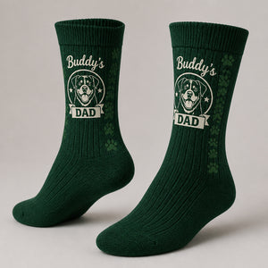 Personalized Dog Dad Socks – [Pet Name]’s Dad - Personalized Socks - All over printed 6b703e72-7d00-423b-bf6c-a630b0851445.jpg