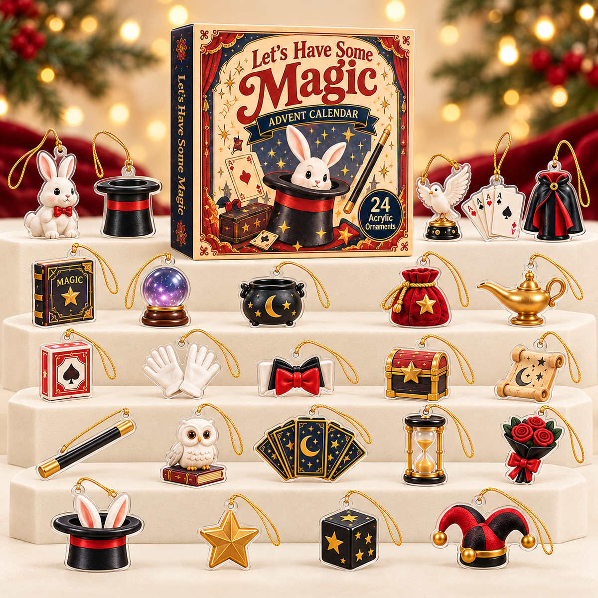 Magic Collection Advent Calendar 2026 - 24-Day Festive Countdown, Acrylic Charms Blind Box - Gift For Magic Lovers 6b9094e8-dc0e-4246-bded-3374ef36d5a7-magic-box-charms.png