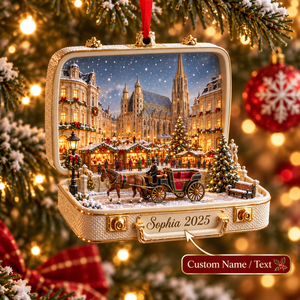Personalized Vienna 3D Suitcase Ornament – Custom Name & Year Austria Christmas Keepsake for Vienna Lovers & Travelers 6ba6a27b-8668-413c-a2e7-8eee25a21189-Image-Sep-15-2026-10_18_55-AM-4-.png