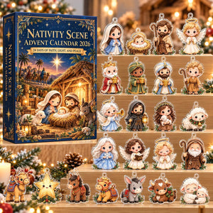 Nativity Advent Calendar 2026, 24 Days Christmas Countdown, Christian Nativity Ornament Set, Religious Christmas Gift, Holy Family Decor 6bbfa750-7a4b-4ffd-a8df-a39c04c3417d-il_1588xN.8596448872_3nt1.jpg