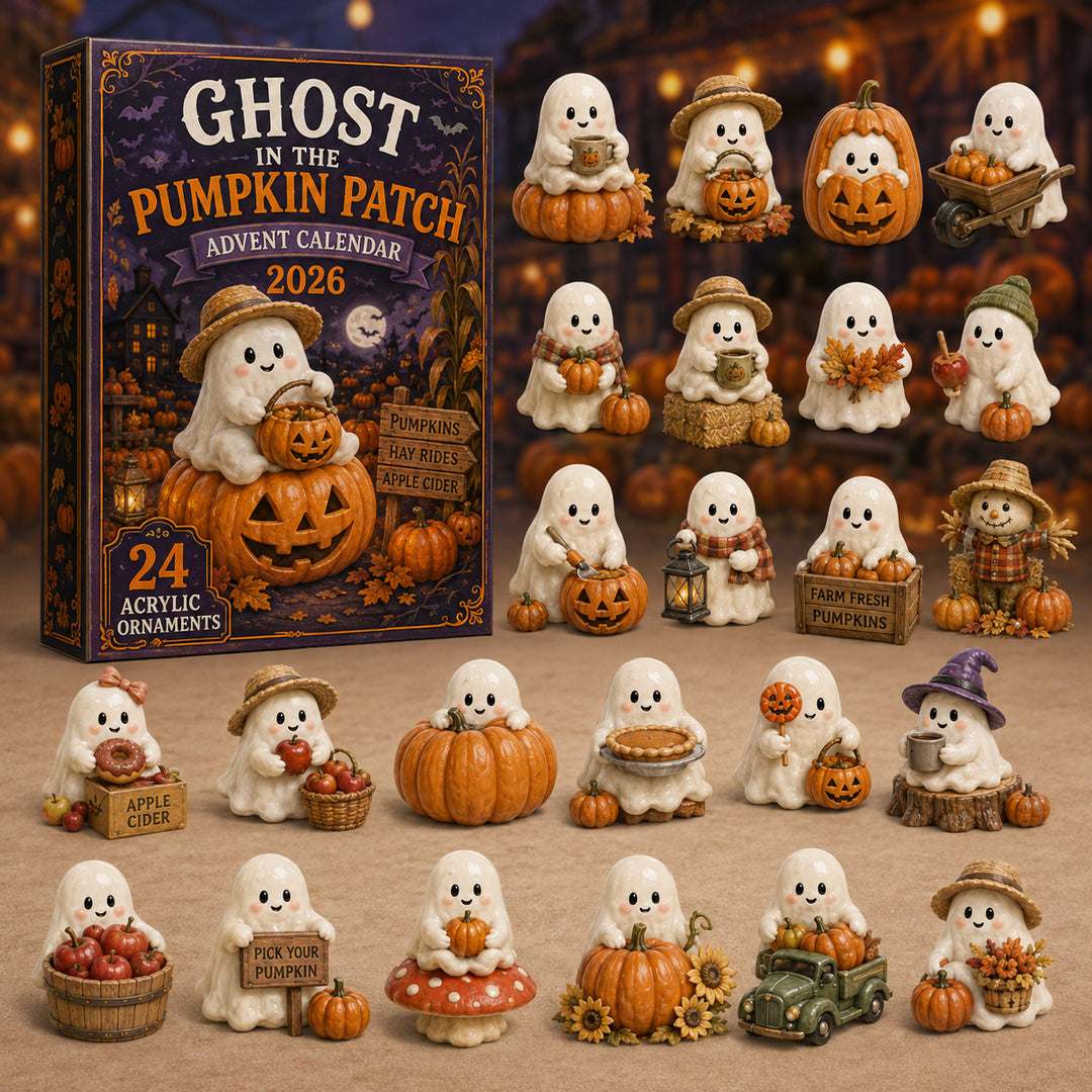 Ghost in the Pumpkin Patch Advent Calendar 2026 - 24-Day Festive Countdown, Acrylic Charms Blind Box - Gift For Family & Friends 6bf0d746-d6c6-4ede-9282-0743ddef837c-pumpkin-ghost.jpg