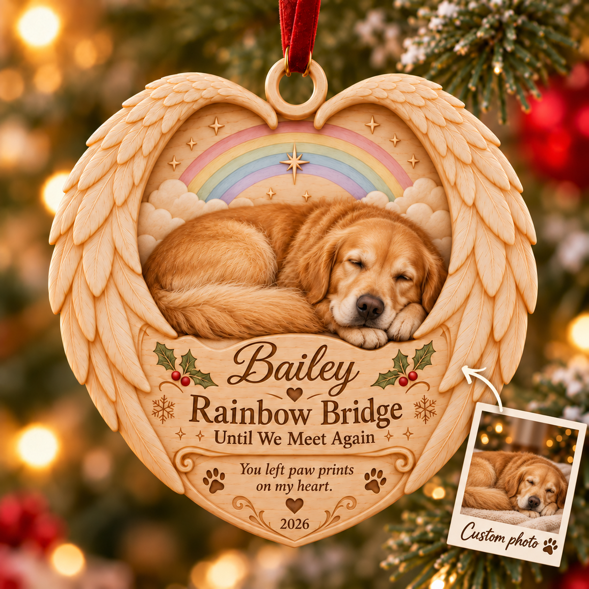 Personalized Rainbow Bridge Pet Memorial Ornament – Custom Photo Dog Memorial Christmas Ornament, Pet Loss Keepsake 6c08a3b9-b4ad-48c9-a2ae-86f47d2039fa-705b9169-0209-4a6d-b6a1-794036842aeb.png