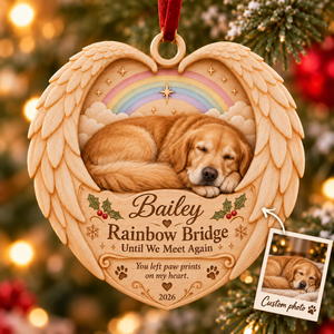 Personalized Rainbow Bridge Pet Memorial Ornament – Custom Photo Dog Memorial Christmas Ornament, Pet Loss Keepsake 6c08a3b9-b4ad-48c9-a2ae-86f47d2039fa-705b9169-0209-4a6d-b6a1-794036842aeb.png