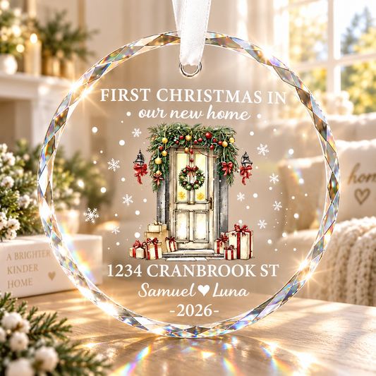 Personalized New Home Glass Ornament, First Christmas in New House, Custom Address Names & Year, Housewarming Gift 2026 6c2dbc42-176c-4b22-b443-cf27ed7dad5d-4a1d035a-56d9-4b77-b190-59426650c145.png