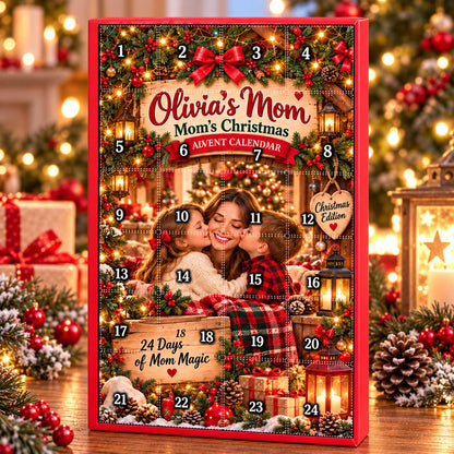 Personalized Mom Photo Advent Calendar 2026, Custom Mom Name Blind Box, 24 Day Christmas Countdown Ornament Set Gift for Mom, Xmas Countdown Dave 6c2f188d-9ec4-4af1-8eff-428f73e52b8f-il_fullxfull.8589577124_gm8o.jpg
