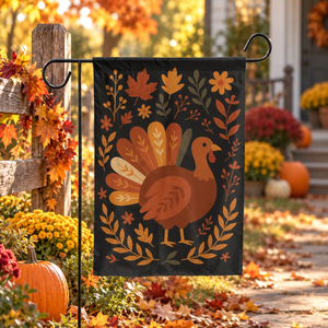 Thanksgiving Turkey Garden Flag, Fall Harvest Yard Decor, Autumn Outdoor Decoration, Rustic Farmhouse Thanksgiving Flag 6c3931d4-b76b-498a-b25f-033e0c73a045-0e5e311e-8a1c-4c6e-9ad6-066183f2ac9a.png