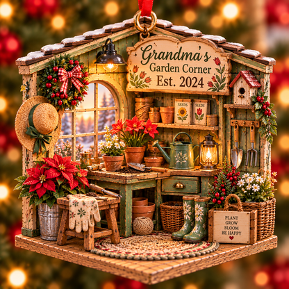 Personalized Grandma's Garden Corner Christmas Ornament – Custom Name & Year, Gardening Gift for Grandma, Garden Lover Gift 6c67f2f4-028b-4052-8fe1-faa8acbf47a8-ba570a72-5f61-43e2-894a-d444a1c8926d.png
