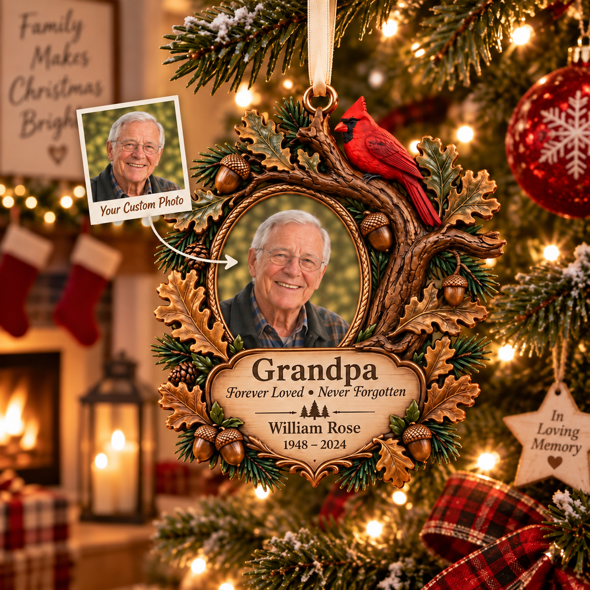 Personalized Grandpa Memorial 3D Ornament – Custom Photo, Name & Dates Cardinal Remembrance Keepsake, Loss of Grandfather Sympathy Gift 6c6e574d-2559-47cf-a473-623c74cfe72b-Image-Sep-16-2026-11_16_41-AM.png